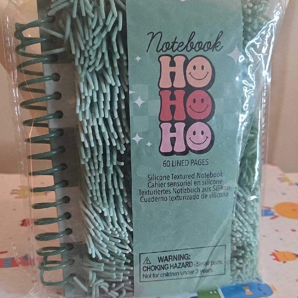 Silicone Textured Notebook - Mint Green
